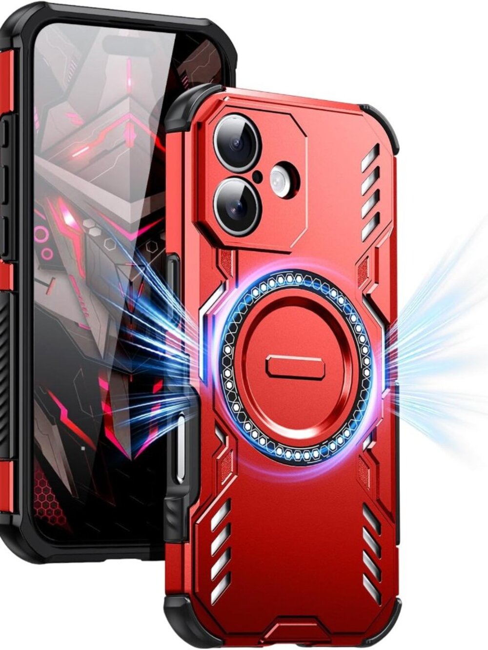 Magnetic Heat Dissipation iPhone 17 Case - Shockproof, Cooling, Mag-Safe